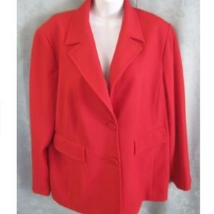 Coldwater Creek Classic Pique Blazer Size 18